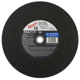 14 in. x 3/32 in. x 1 in. Cut-Off Wheel (Type 1) 49-94-1415