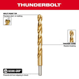 14-Piece Thunderbolt Titanium Coated Drill Bits 48-89-0011