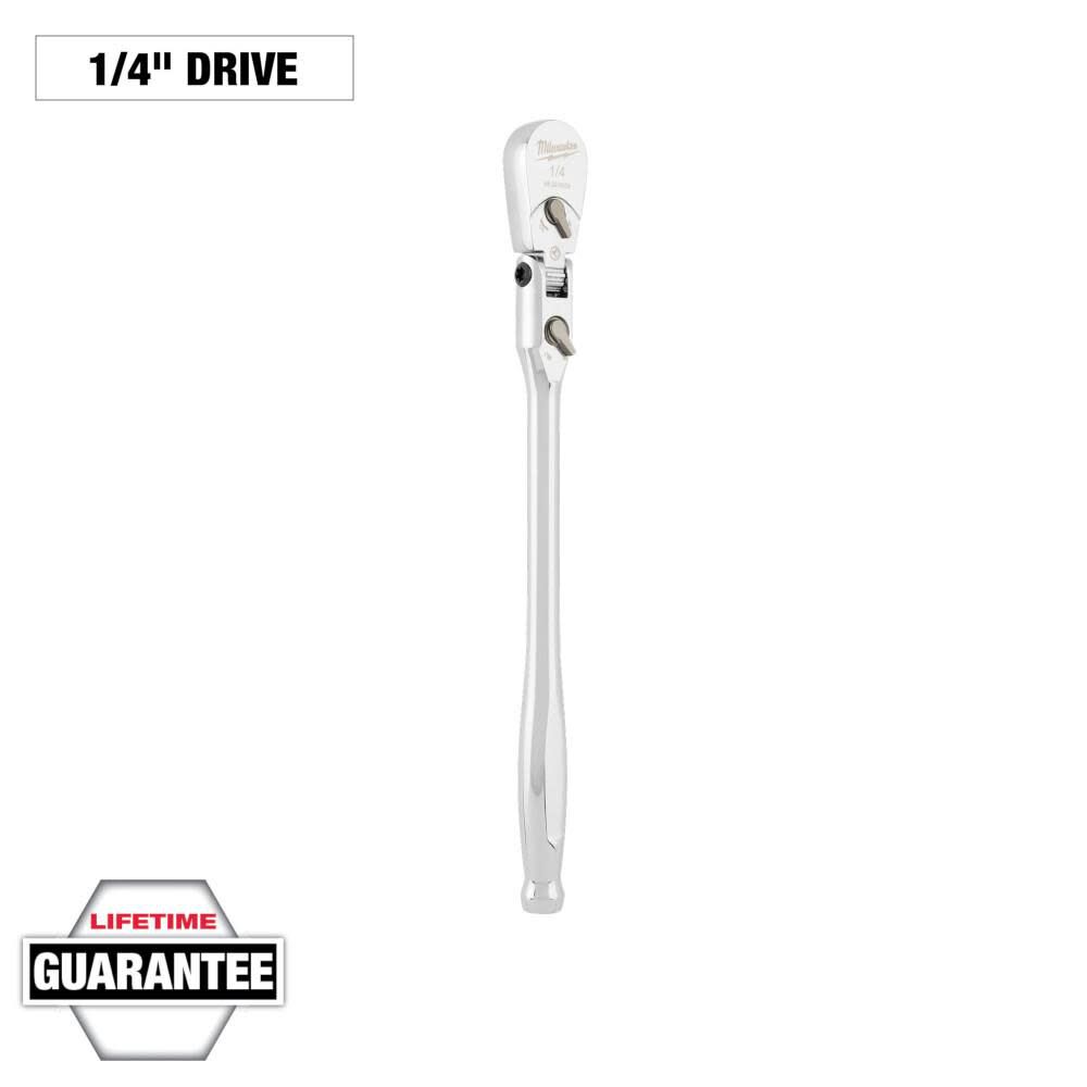 1/4inch Drive 9inch Flex Head Ratchet 48-22-9009