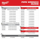 14L Aluminum Pipe Wrench with POWERLENGTH Handle 48-22-7215