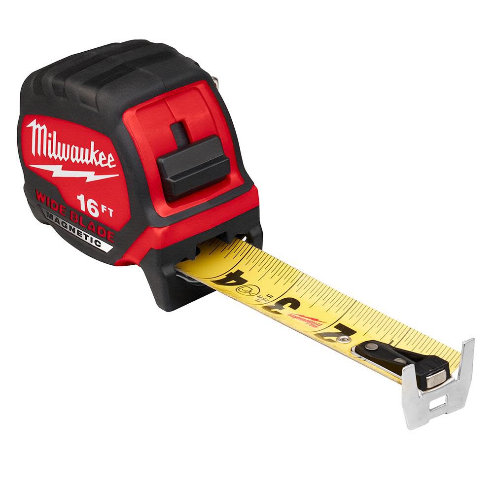 16Ft Wide Blade Magnetic Tape Measure 48-22-0216M