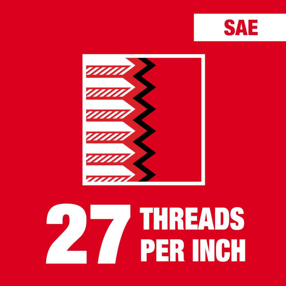 1/8 in -27 NPT 1-Inch Hex Threading Die 49-57-5389