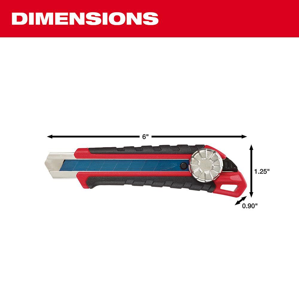 18mm Snap-Off Knife Metal Lock 48-22-1961