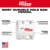 2 1/2inch HOLE DOZER Bi Metal Hole Saw 49-56-9631