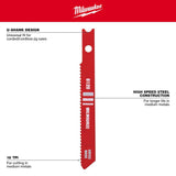 2-3/4 in. 18 TPI High Speed Steel Jig Saw Blade 5PK 48-42-0120