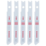 2-3/4 in. 24 TPI Bi-Metal Jig Saw Blades 5PK 48-42-2160