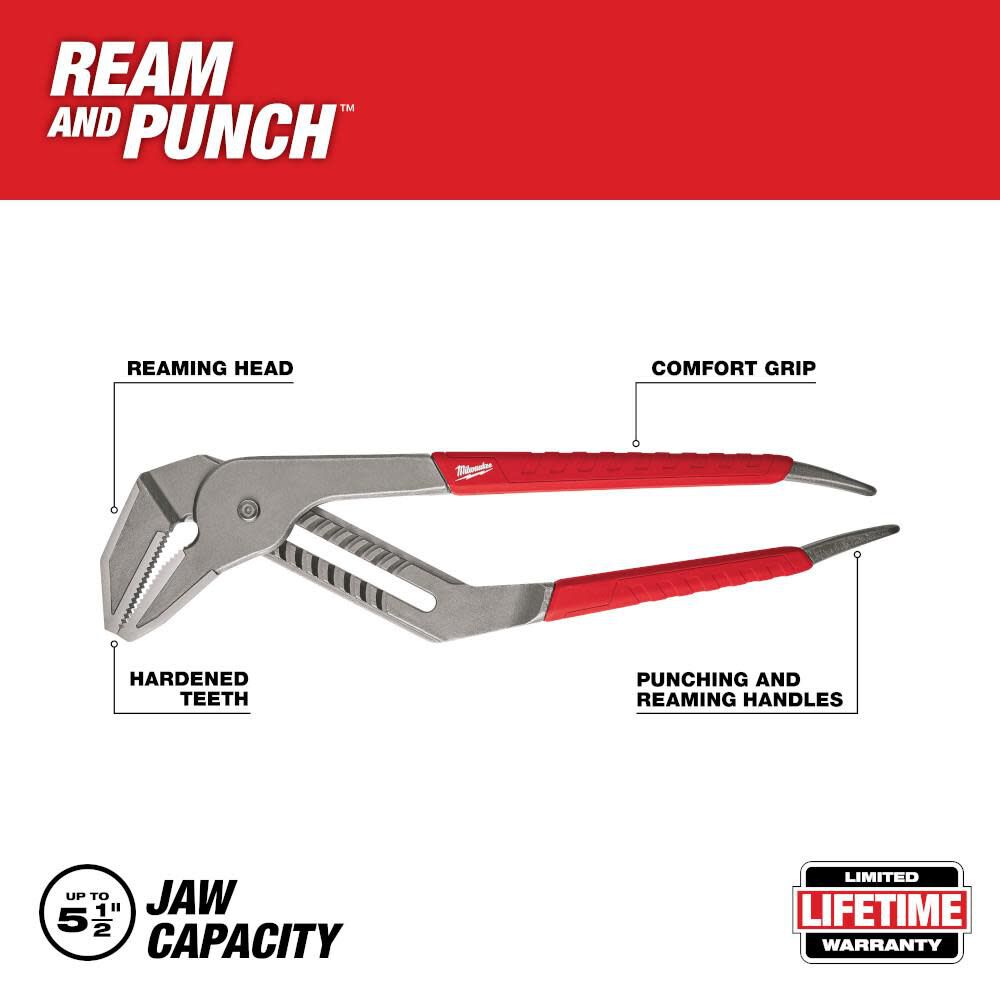 20 In. Straight-Jaw Pliers 48-22-6320