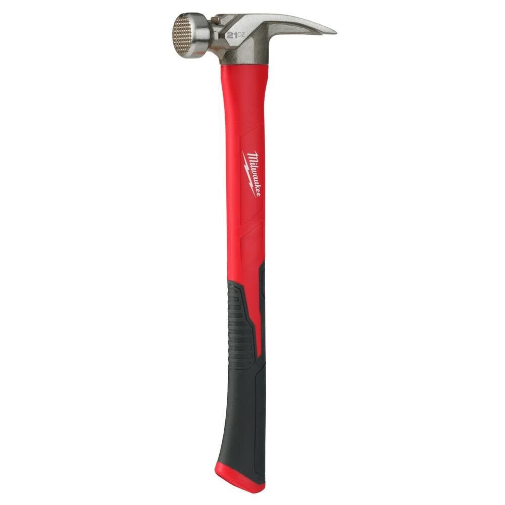 21oz Milled Face Poly/Fiberglass Handle Hammer 48-22-9320