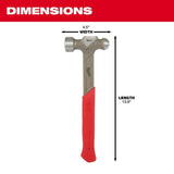 24oz Steel Ball Peen Hammer 48-22-9131