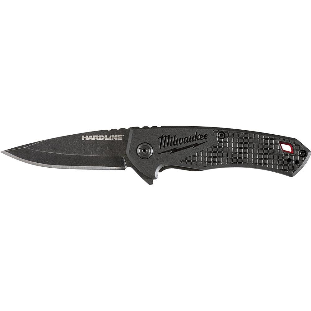 2.5 in. HARDLINE Smooth Drop Point Blade Pocket Knife 48-22-1997