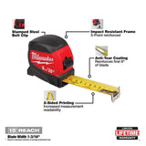 25Ft Compact Wide Blade Tape Measure 48-22-0425