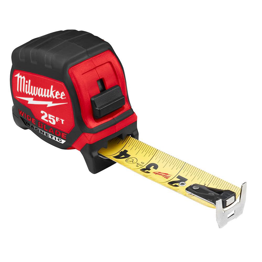 25Ft Wide Blade Magnetic Tape Measure 48-22-0225M