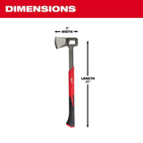 26inch Splitting Axe 48-22-9062