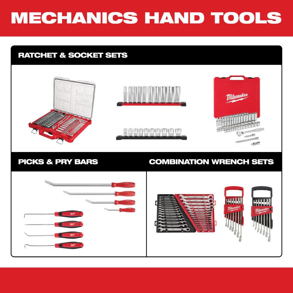 29pc Ratchet and Socket Tool Set 48-22-9088