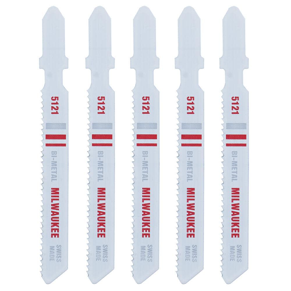 3 in. 18 TPI Bi-Metal Jig Saw Blade 5PK 48-42-5121