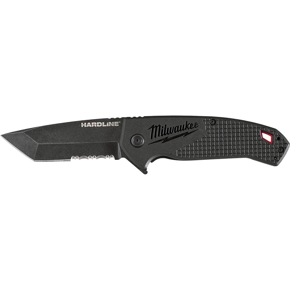 3 in. HARDLINE Serrated Tanto Blade Pocket Knife 48-22-1998