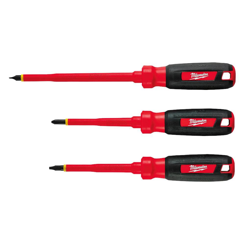 3-Piece 1000V Insulated Screwdriver Set 48-22-2202