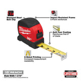 30Ft Compact Wide Blade Tape Measure 48-22-0430