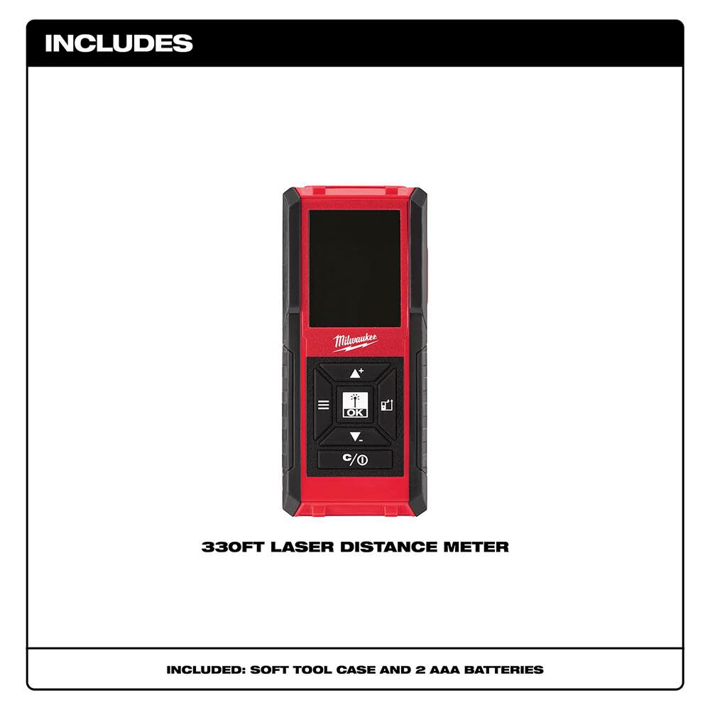 330 Ft. Laser Distance Meter 48-22-9803