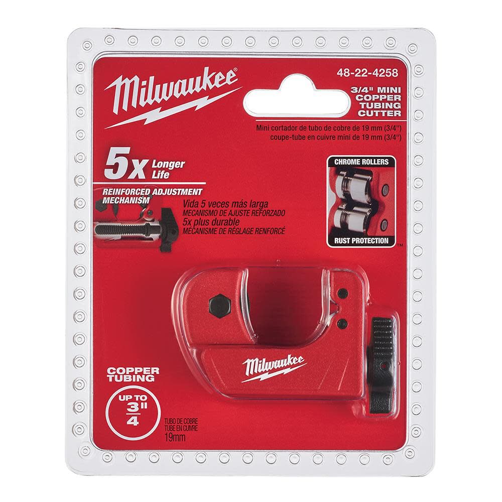 3/4 in. Mini Copper Tubing Cutter 48-22-4258