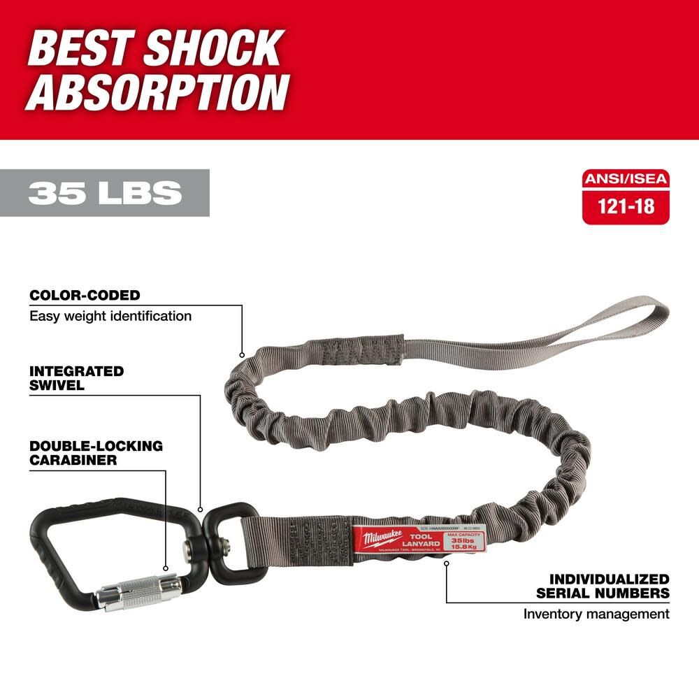 35 Lb. Locking Tool Lanyard 48-22-8850