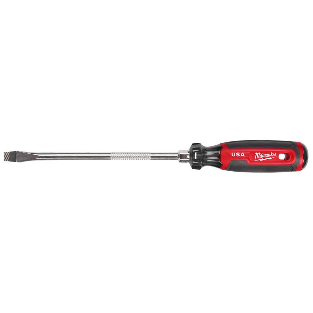 3/8inch Slotted 8inch Cushion Grip Screwdriver (USA) MT209