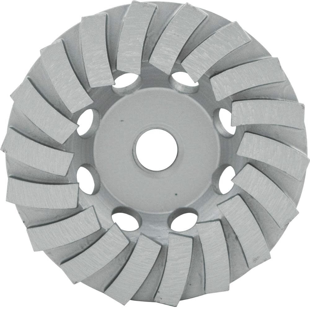 4 in. Diamond Cup Wheel Segmented-Turbo 49-93-7780