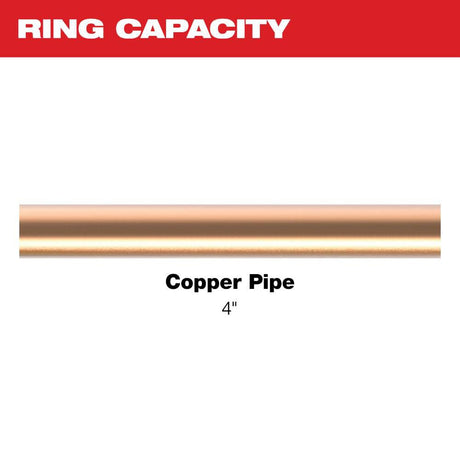 4 Inch NIBCO Press Ring for M18 FORCE LOGIC Long Throw Press Tool 49-16-2658NX