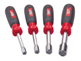 4 pc Hollow Shaft SAE Nut Driver Set 48-22-2404