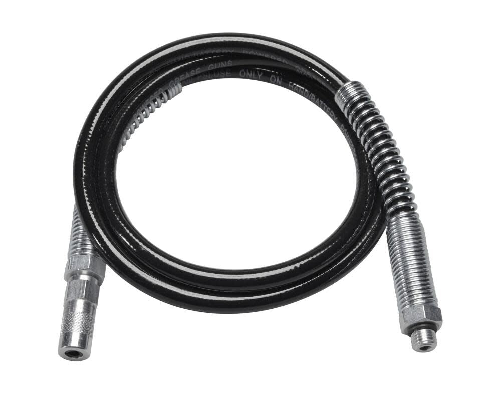 48 in. Grease Gun Replacement Hose with HP Coupler 49-16-2647