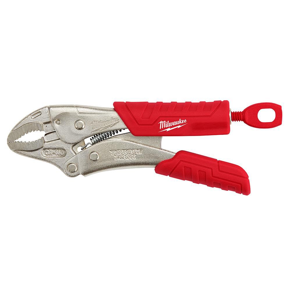 5 in. TORQUE LOCK Curved Jaw Locking Pliers With Grip 48-22-3405