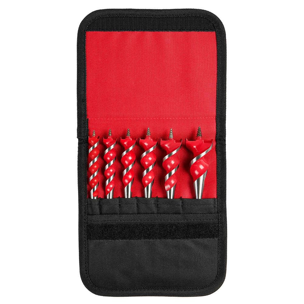 6-1/2 in. SPEED FEED Wood Bit Set (6 Piece) 48-13-0600