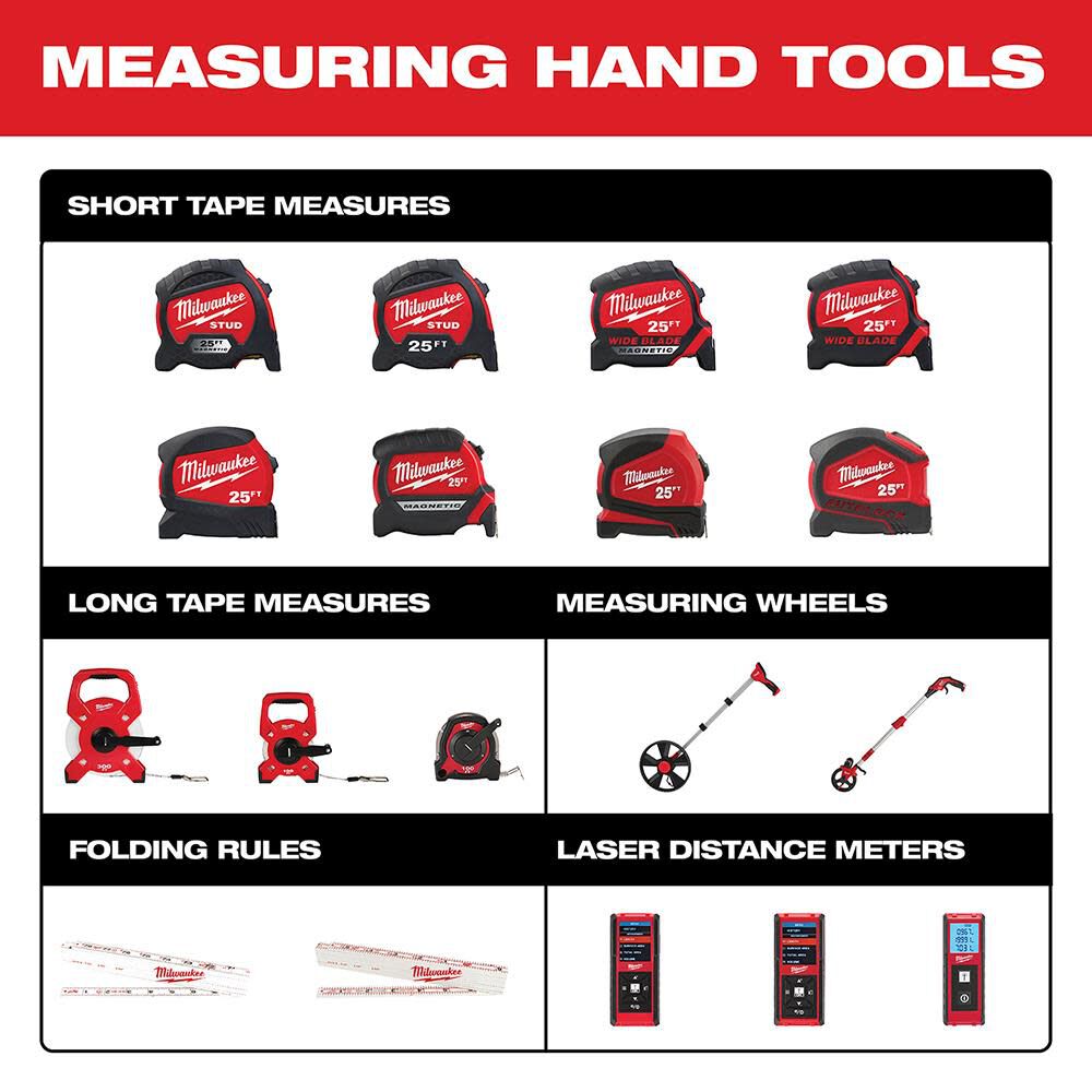 6 ft / 2 m Keychain Tape Measure 48-22-5506