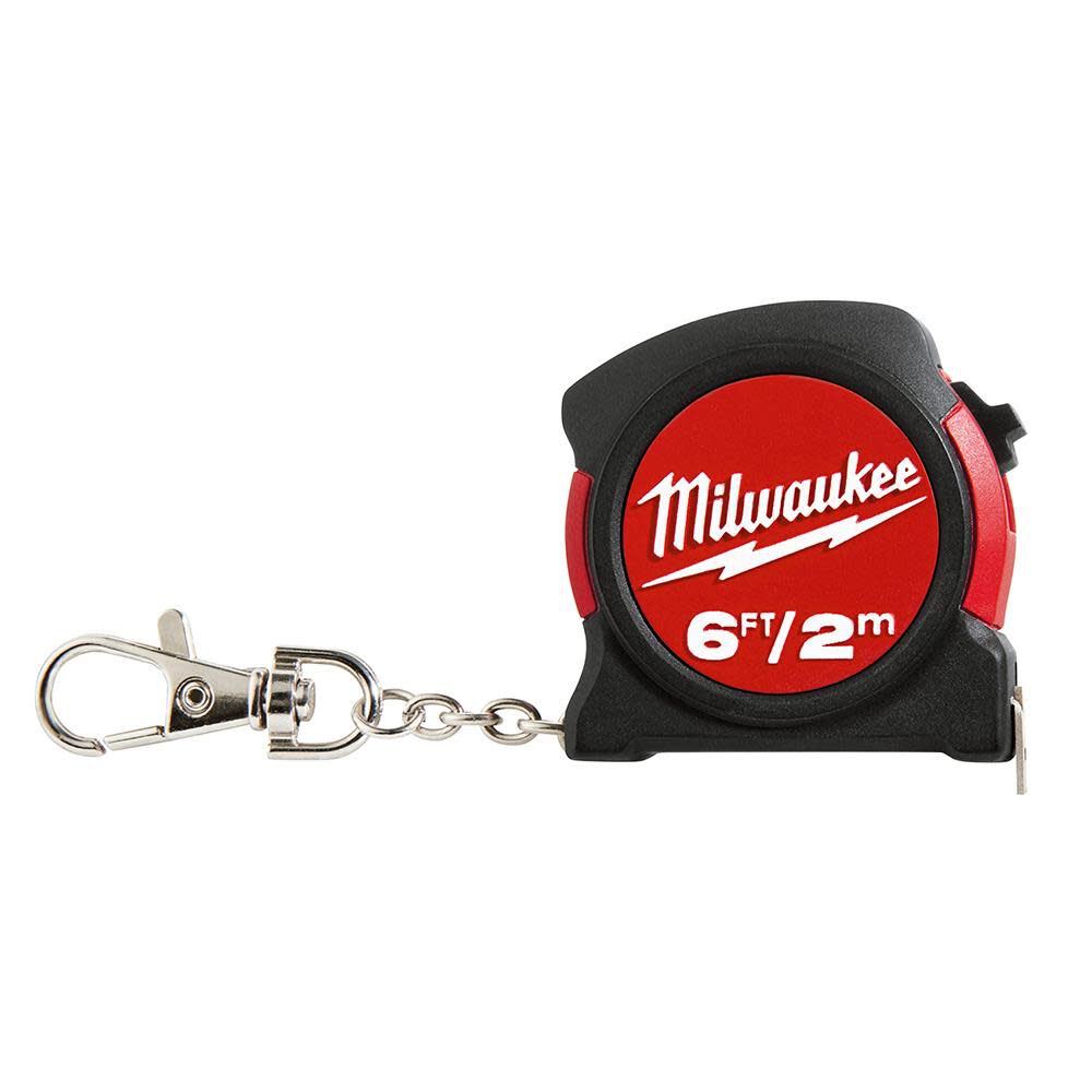 6 ft / 2 m Keychain Tape Measure 48-22-5506