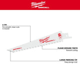 6 in 8TPI Drywall SAWZALL Blades 3 Pack 48-00-5053