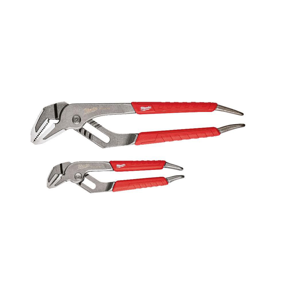 6 in. and 10 in. Straight Jaw Pliers Set 48-22-6330