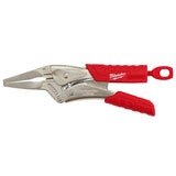 6 in. TORQUE LOCK Long Nose Locking Pliers With Grip 48-22-3406