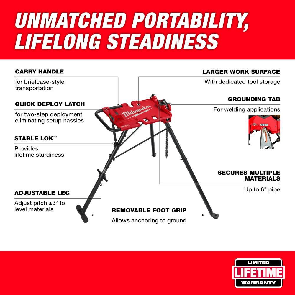 6 Leveling Tripod Chain Vise 48-22-8690