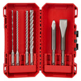 6pc. SDS Plus MX4 4 Cutter & Chisel Kit 48-20-7662