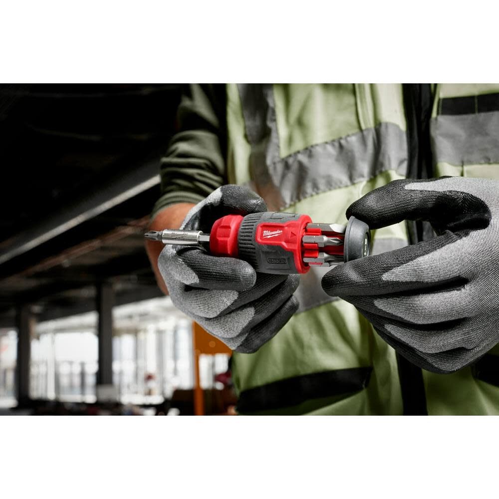 8-in-1 Compact Multi-Bit Screwdriver 48-22-2910