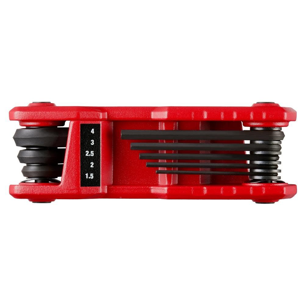 8 Key Folding Hex Key Set Metric 48-22-2182