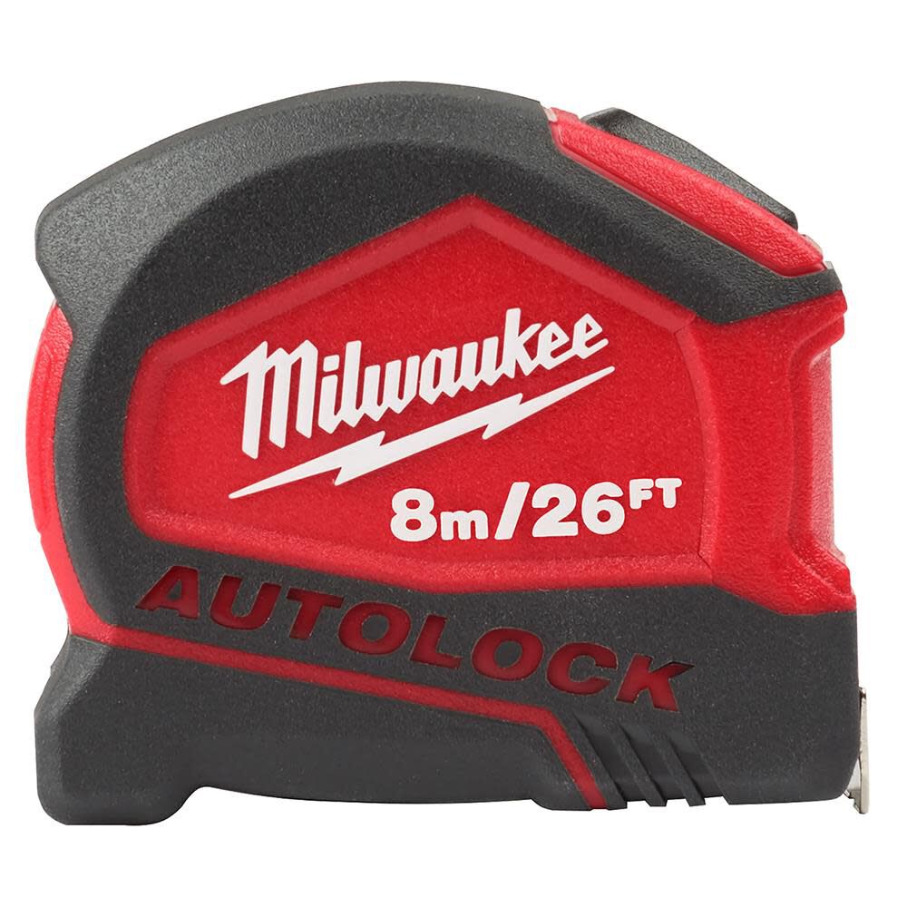 8m/26' Compact Auto Lock Tape Measure 48-22-6826