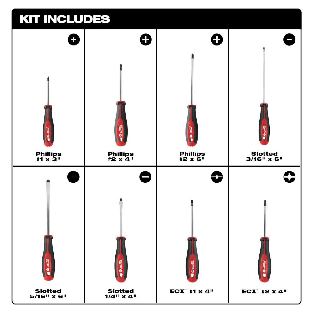 8pc Kit with ECX 48-22-2708