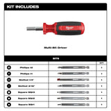 9-in-1 Square Drive Multi-Bit Driver 48-22-2132