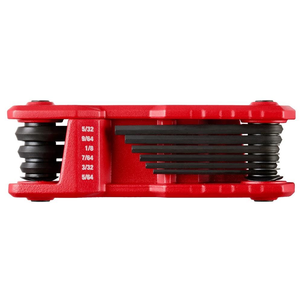 9 Key Folding Hex Key Set SAE 48-22-2181