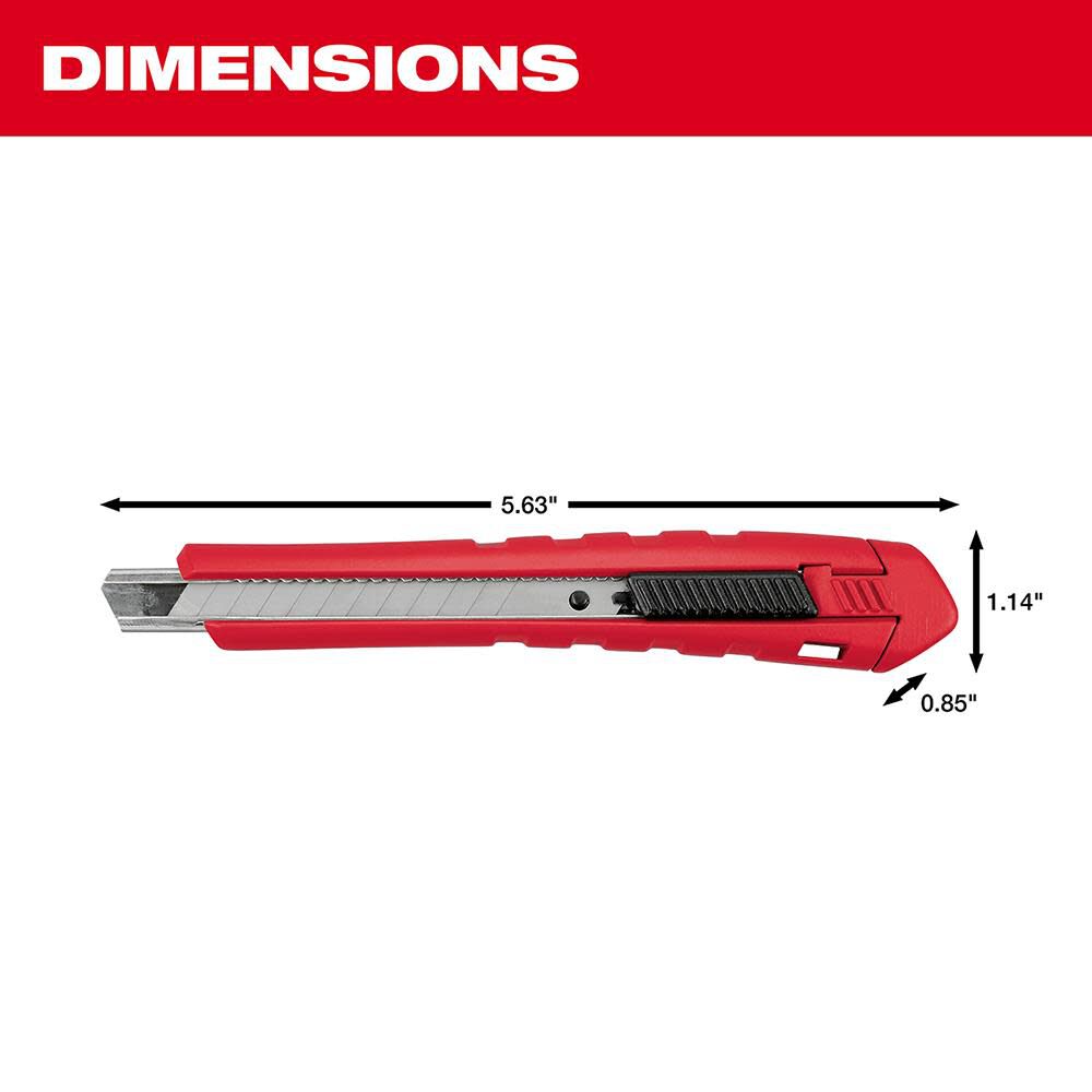 9 mm Snap-Off Knife 48-22-1963