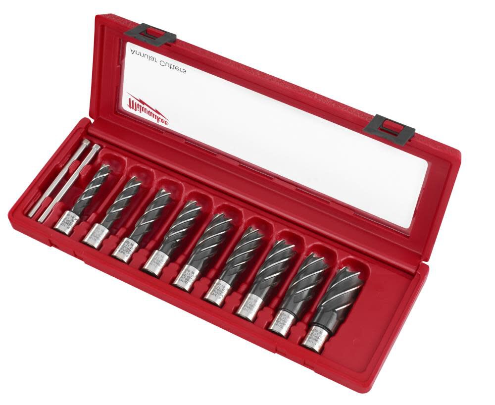 9-Piece HSS Annular Cutter Set 49-22-8410