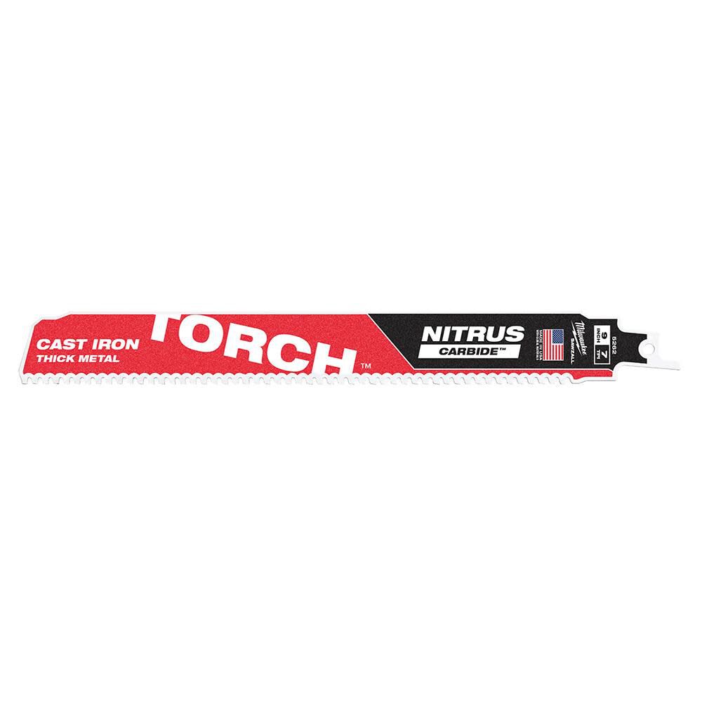 9inch 7TPI The TORCH for CAST IRON with NITRUS CARBIDE 3PK 48-00-5362