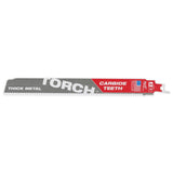 9inch 8TPI The TORCH with Carbide Teeth SAWZALL Blade 3PK 48-00-5302