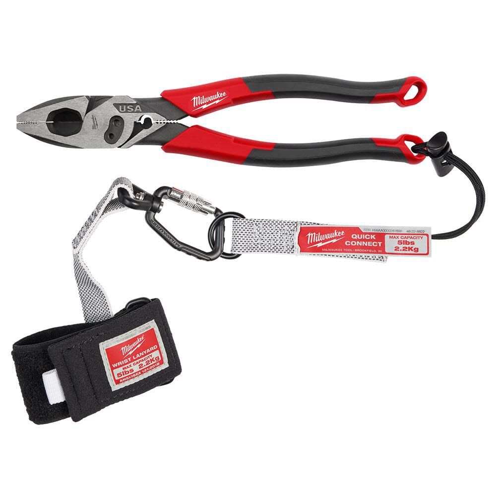 9inch Linemans Comfort Grip Pliers with Crimper and Bolt Cutter (USA) MT550C